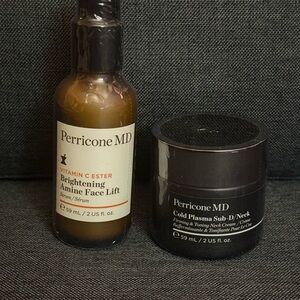 Perricone MD Vitamin C Ester Brightening Serum & Cold Plasma Sub-D/Neck Cream